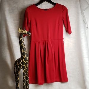 Catch My Red Dress Size Large